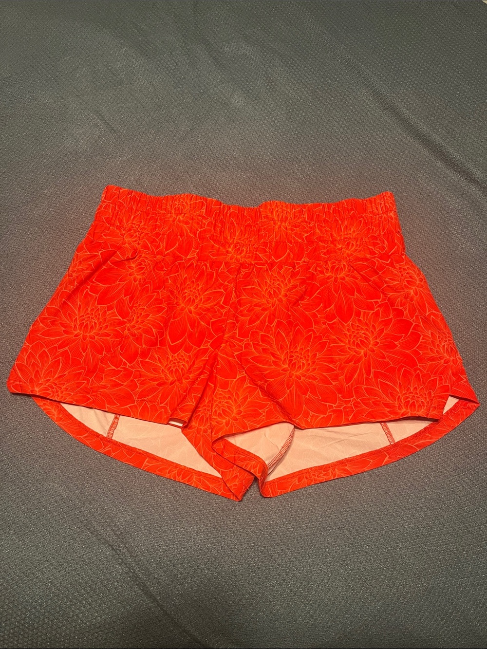 CVG Women’s Orange Floral Performance Shorts